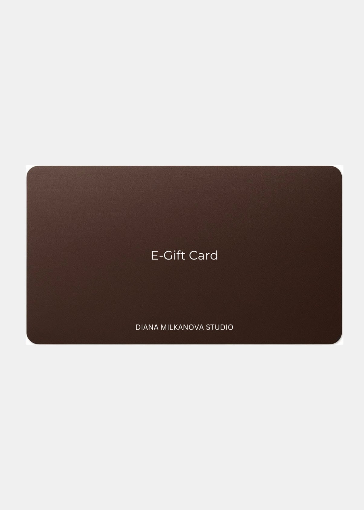 Diana Milkanova Studio E-Gift Card