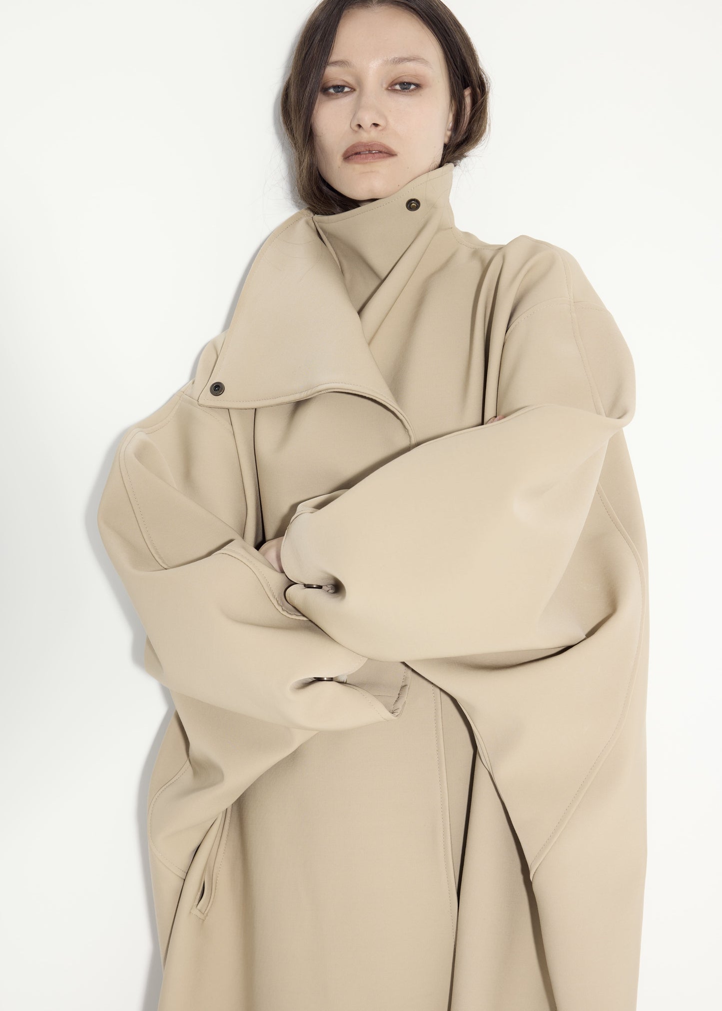 Mia Coat Mid-Season in beige