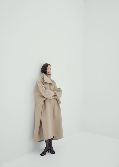 Mia Coat Mid-Season in beige