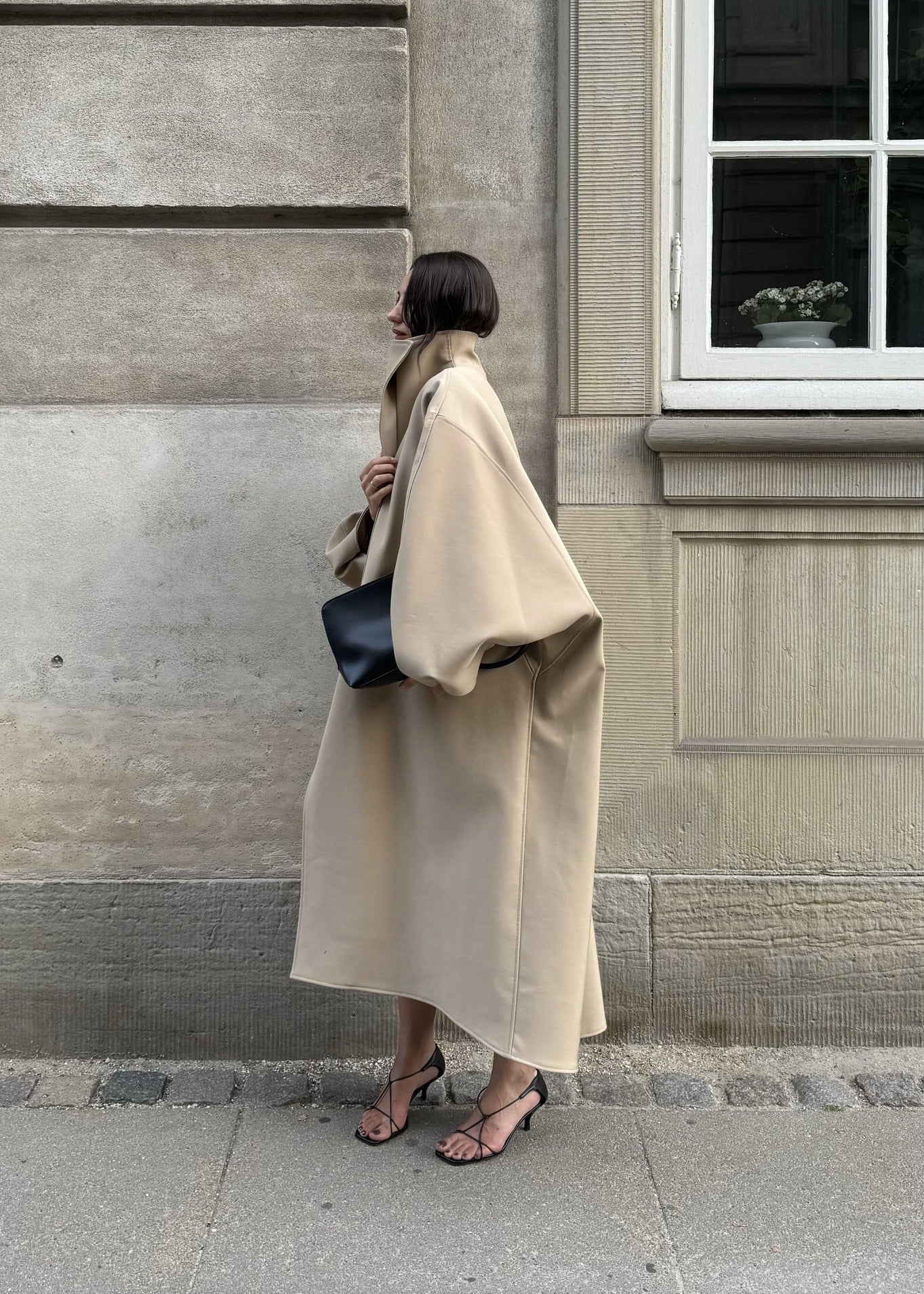 Mia Coat Mid-Season in beige