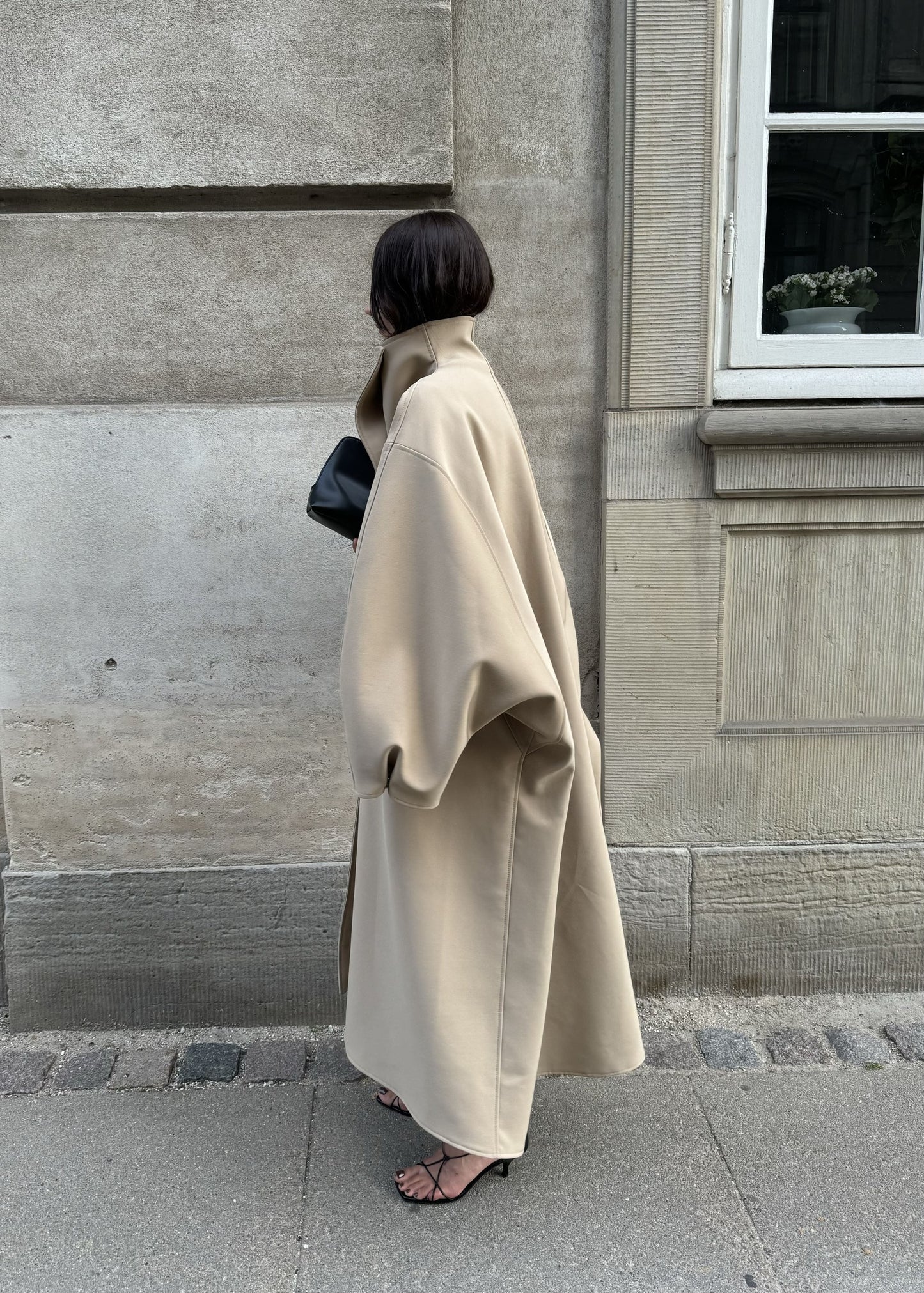 Mia Coat Mid-Season in beige